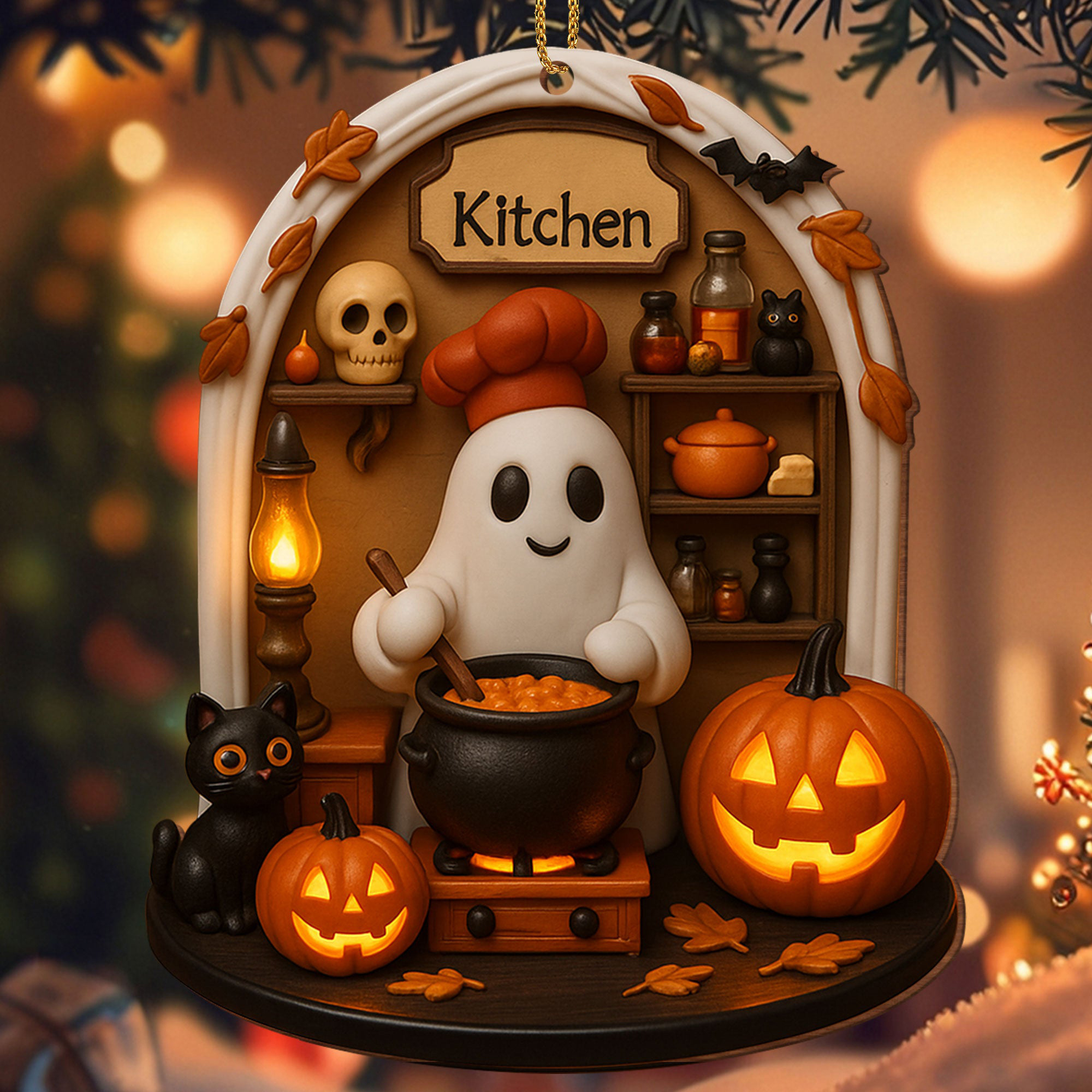 👻 Halloween Spooky Ornament 🎃
