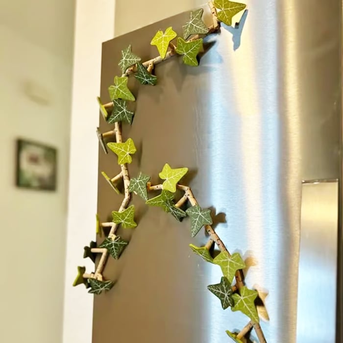 🍃 3D Printed Magnetic Ivy Faux Plant Fridge Magnet