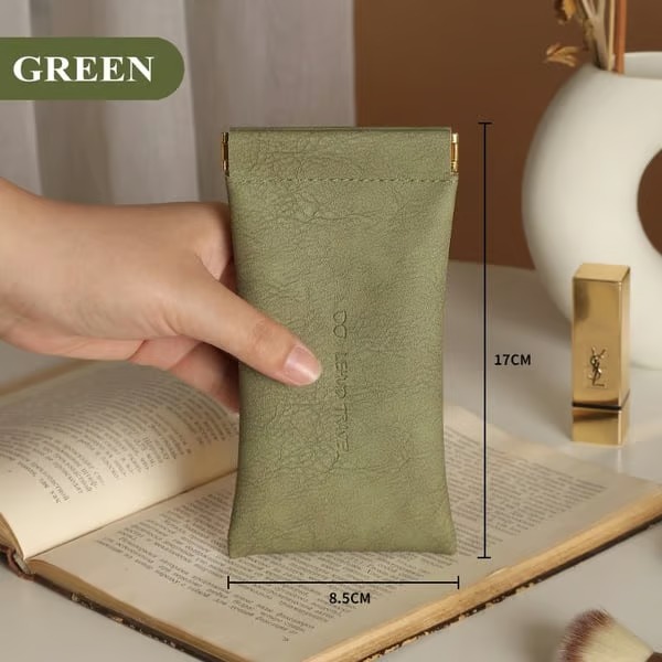 🔥LAST DAY 50% OFF🔥Snap Closure Leather Organizer Pouch