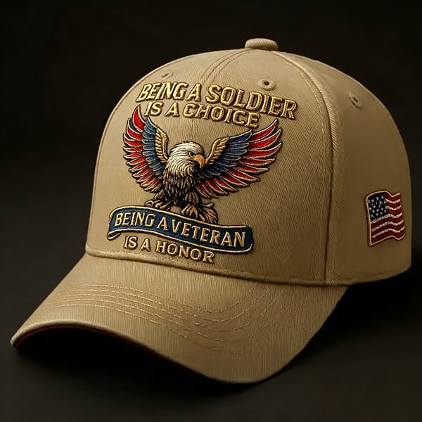 🔥Last Day 49% OFF -🦅 “Being a Soldier, Being a Veteran” Commemorative Cap✨(Breathable & Lightweight Comfort & Unisex Fit)