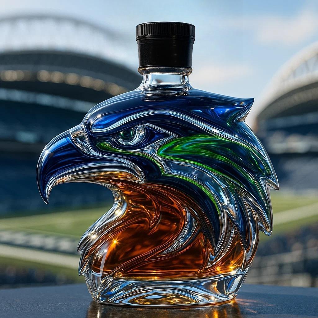 Seattle Seahawks Limited Edition Whisky Bottle