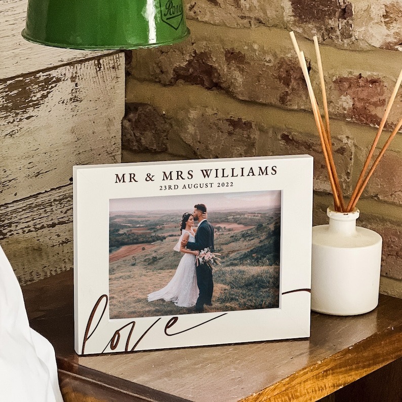 Personalized commemorative photo frame🥰