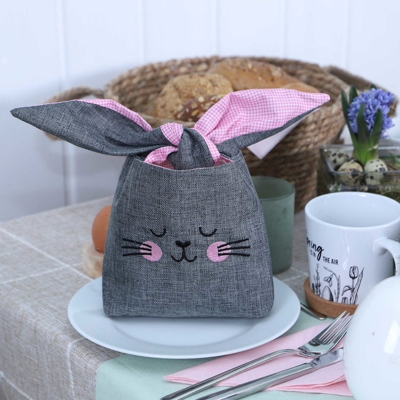 Personalized Bunny Easter Gift Bag