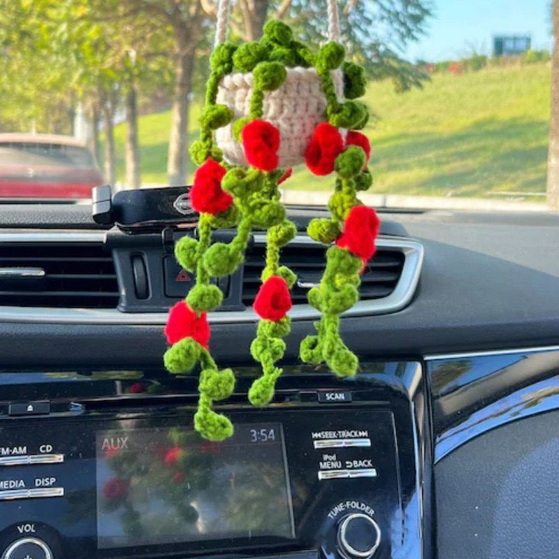 🌹Pure Hand-Woven Flower Hanging Pendant🎁