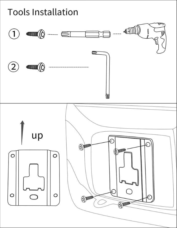 🔥 HOT SALE 🔥 Box Link Tie Down Brackets Bed Load Hook Reinforcement Panel