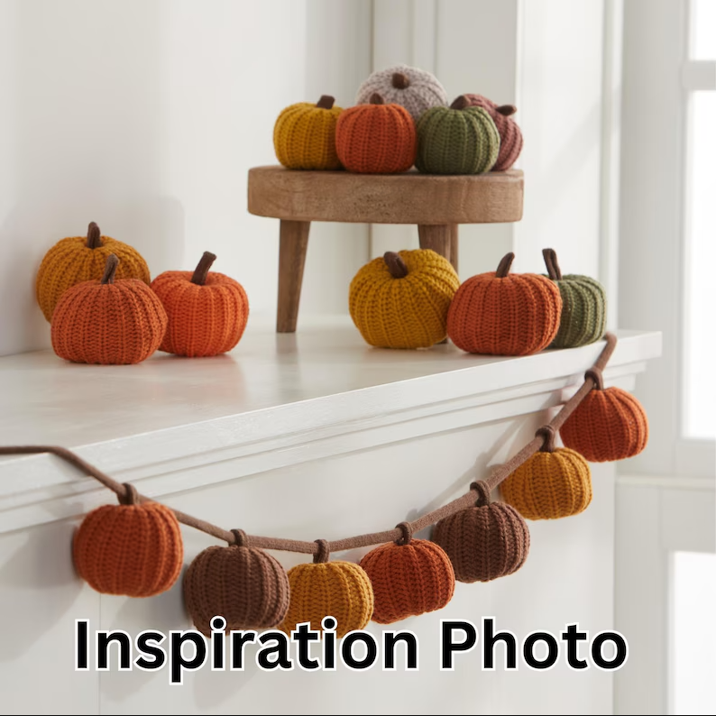 🍁Early Festival 49%OFF🍁 Knit Pumpkins Set of 3