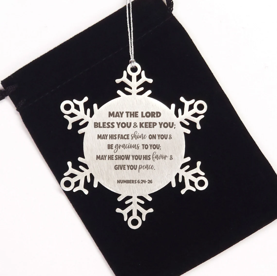 🎅Early Christmas 49%OFF🎅 May The Lord Bless You And Keep You Ornament