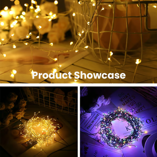 🎅Early Christmas 49%OFF🎅 Copper Wire Firecracker Light String