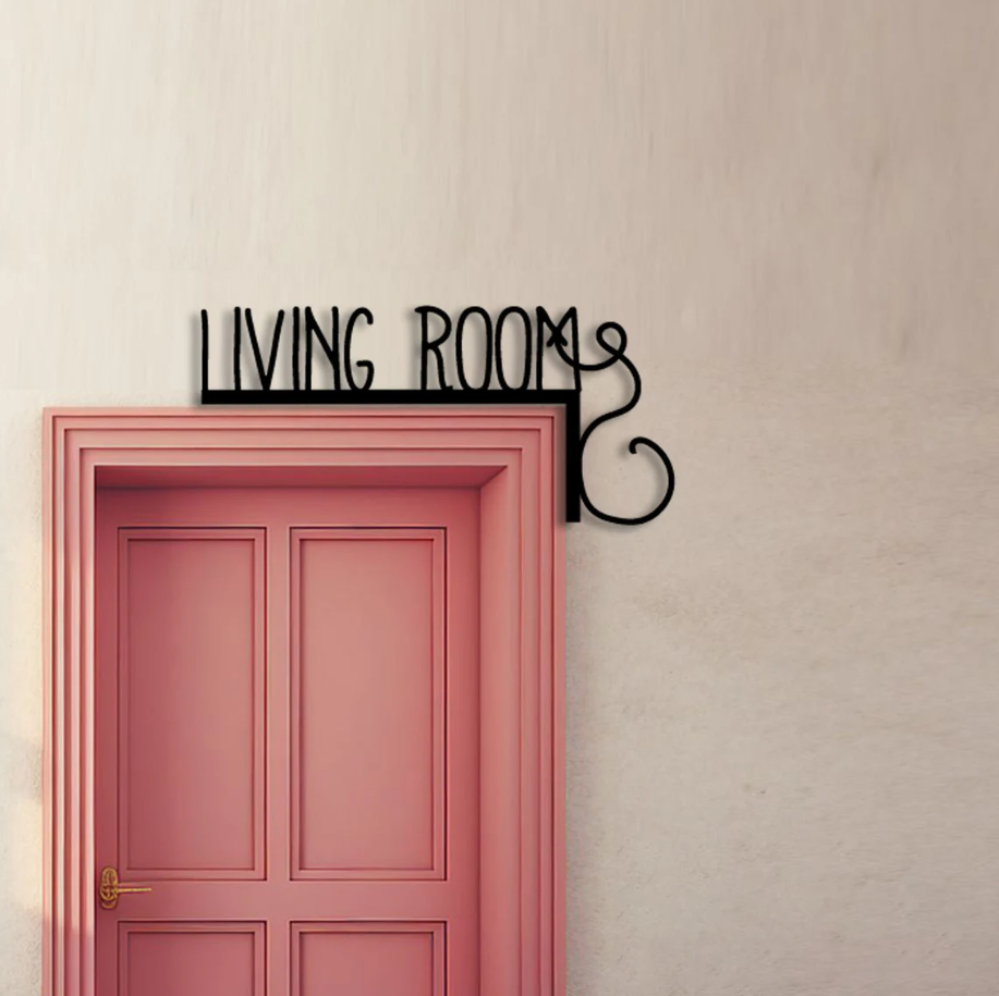 🔥Hot Sale 49%OFF🔥 Door Decor Metal Wall Art