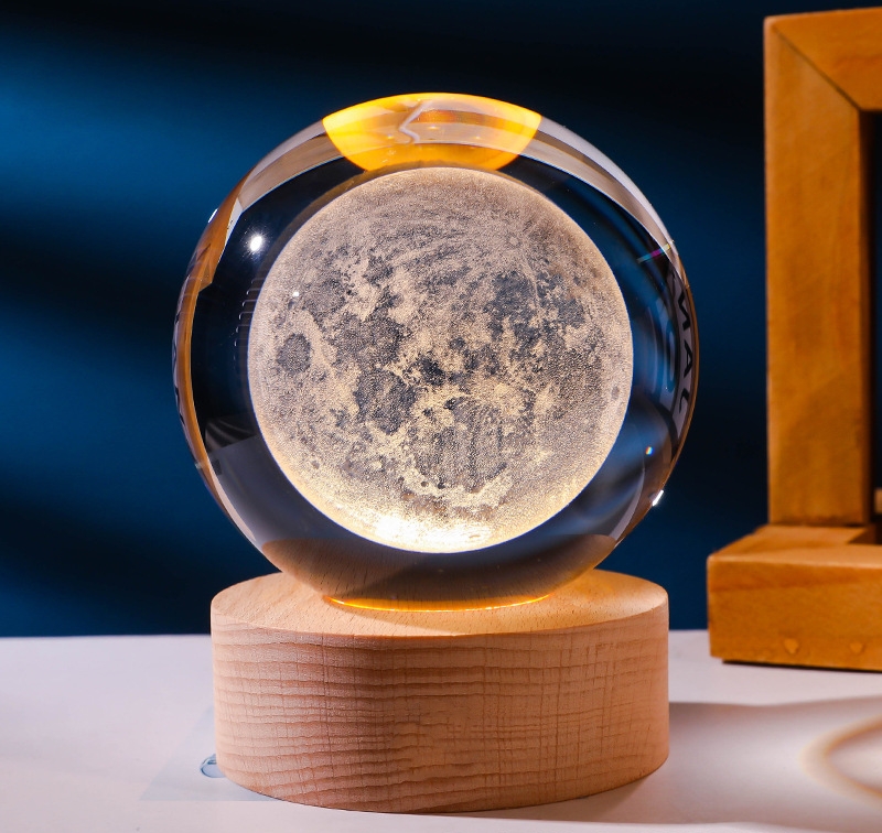 Galaxy Crystal Lamp
