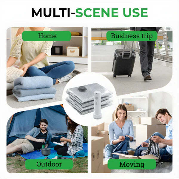 CordlessTravel Vacuum StorageCompression Bag