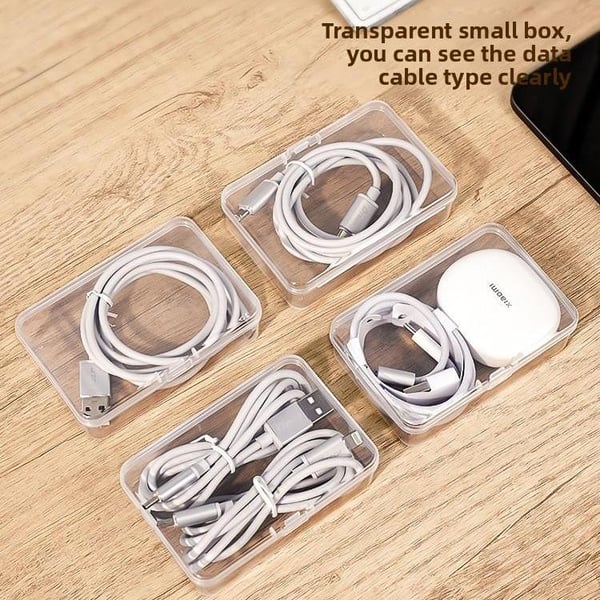 Cable Management Box Set | Hidden Charging & Tidy Desktops | Durable PP Storage for Home & Office