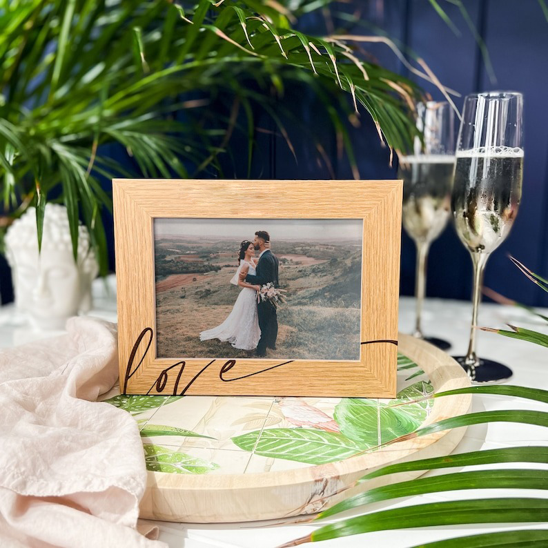 Personalized commemorative photo frame🥰
