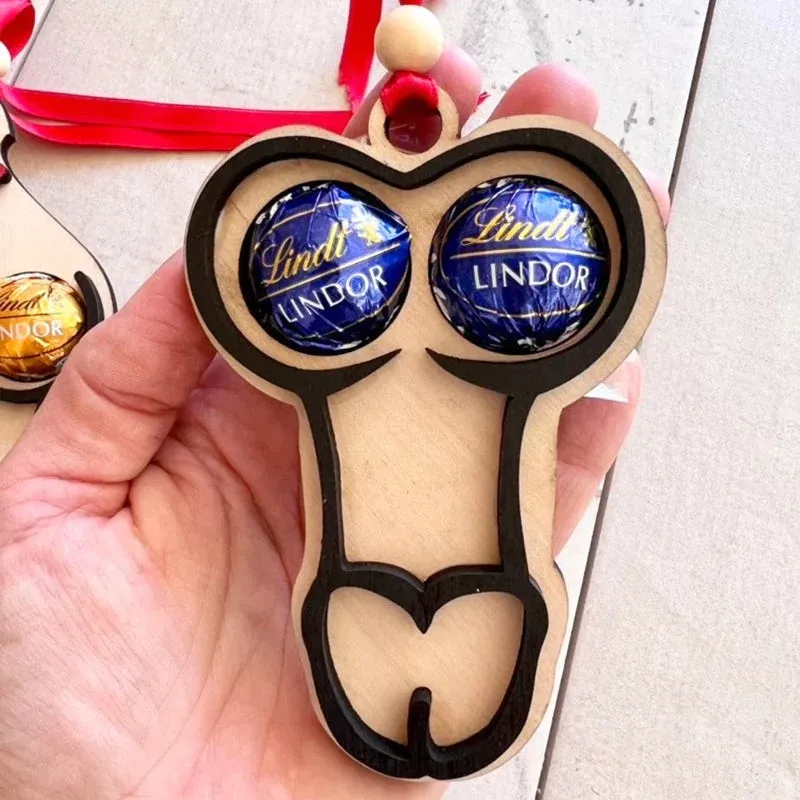 Funny Couples Christmas Ornament🤣