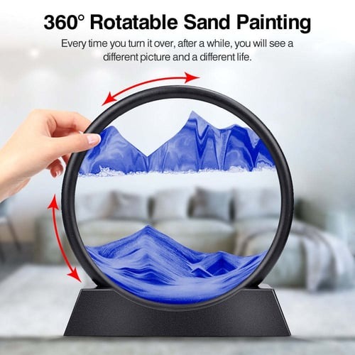 🔥BUY 2 GET 10% OFF🔥3D Hourglass Deep Sea Sandscape