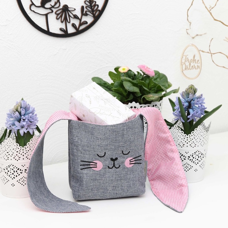 Personalized Bunny Easter Gift Bag