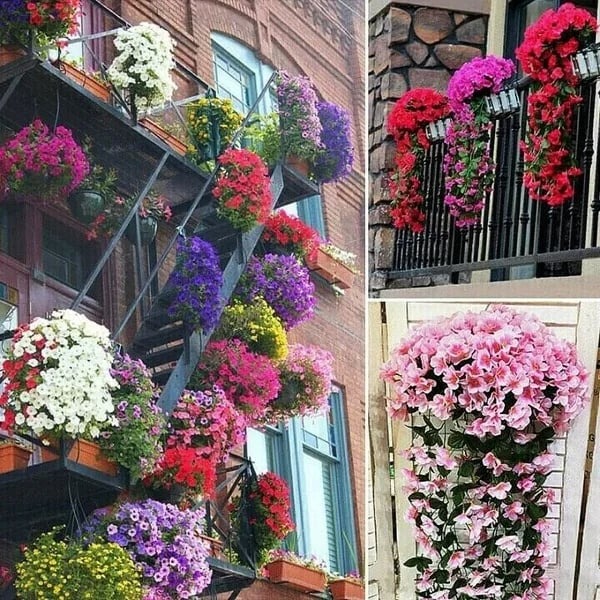 🔥Last Day 50% OFF - 🌺🌷Vivid Artificial Hanging Orchid Bunch