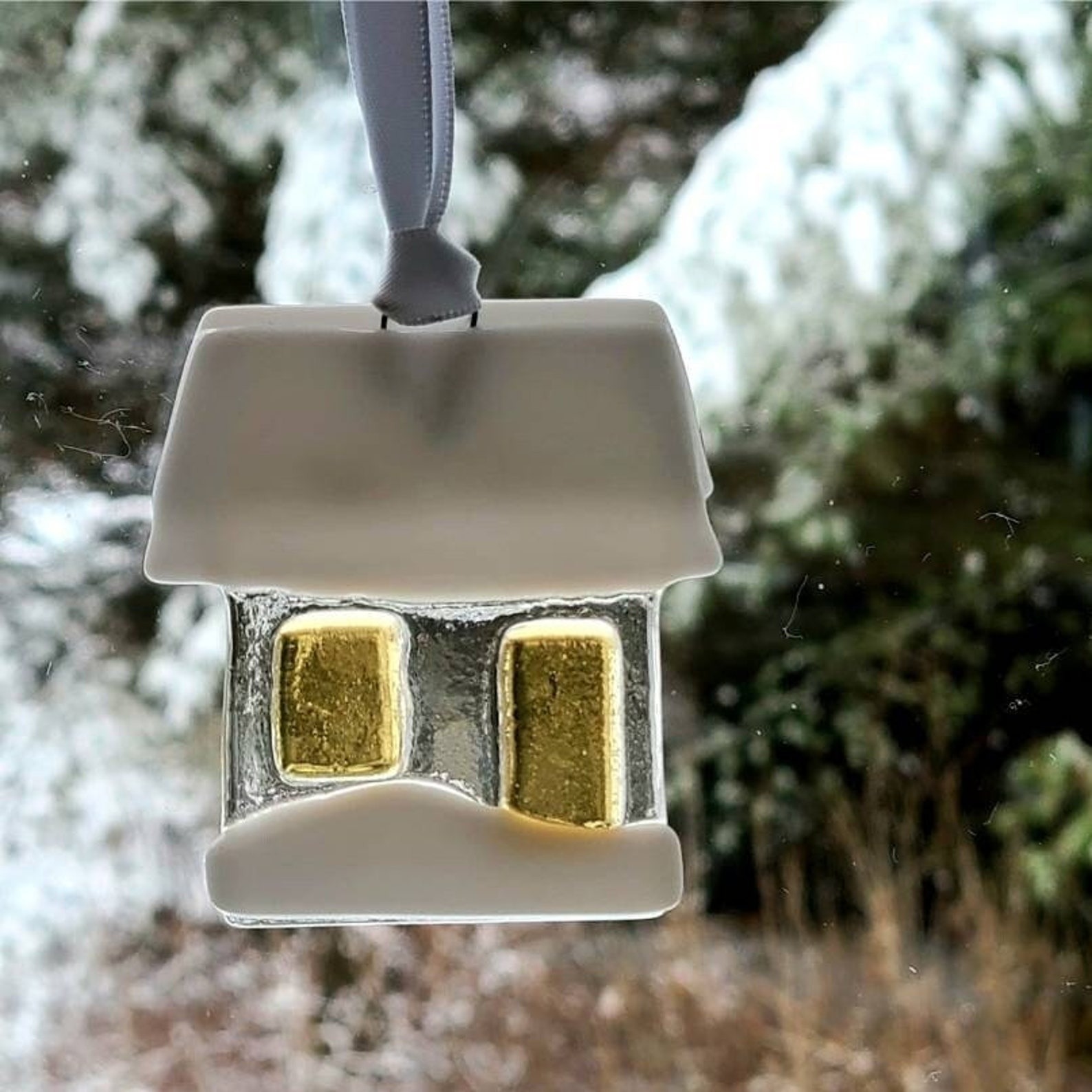Christmas Fusing Glass Ornaments