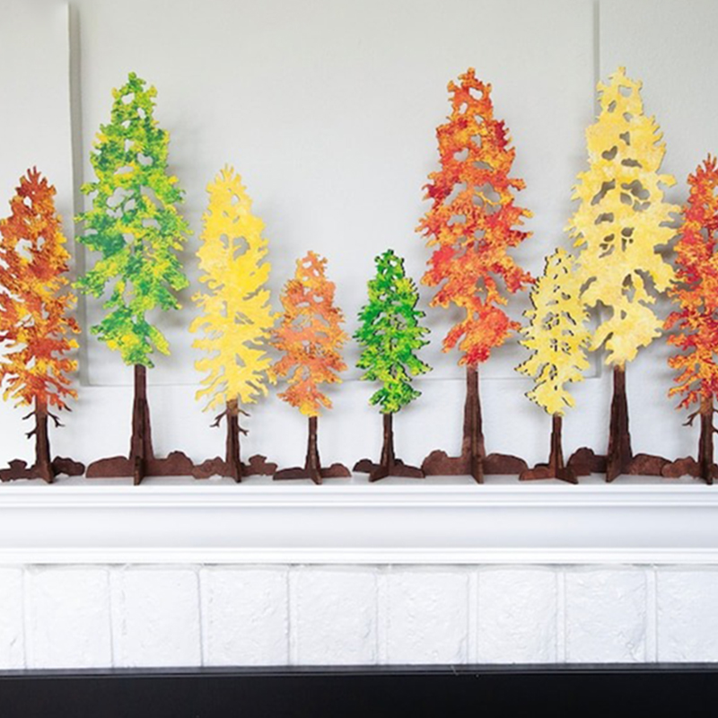 🎄Decorative freestanding wooden tree