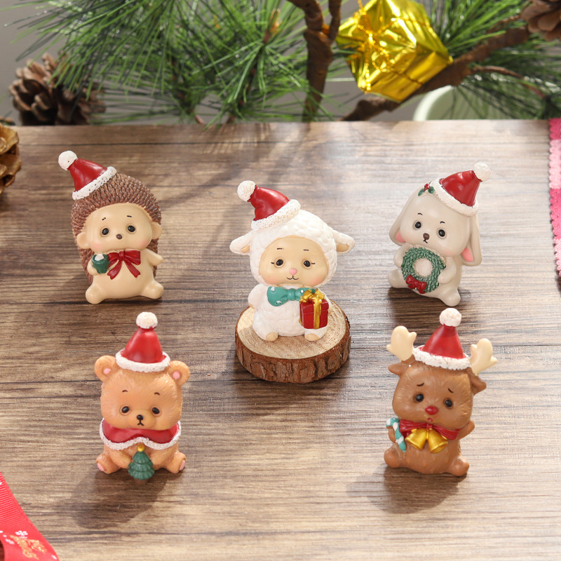 💕Christmas Animal Resin Ornaments🔥