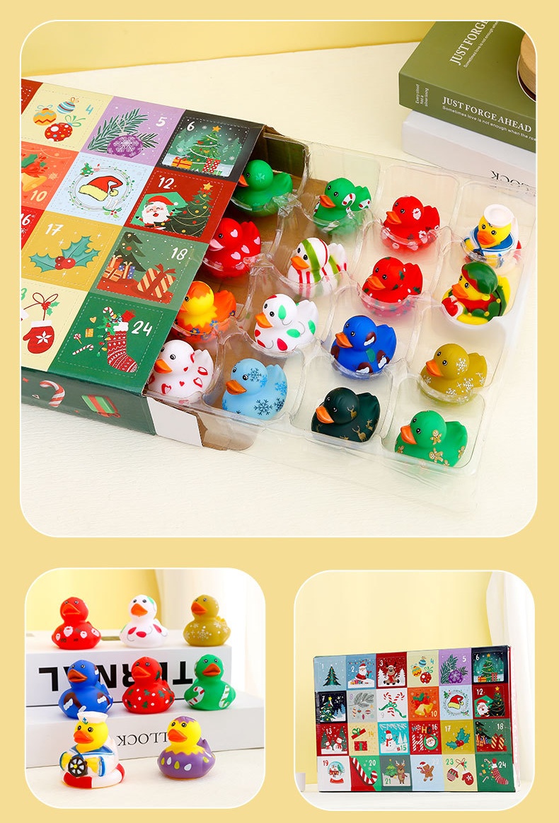 🎅Early Christmas 49%OFF🎅2024 Advent Calendar Christmas Rubber Ducks