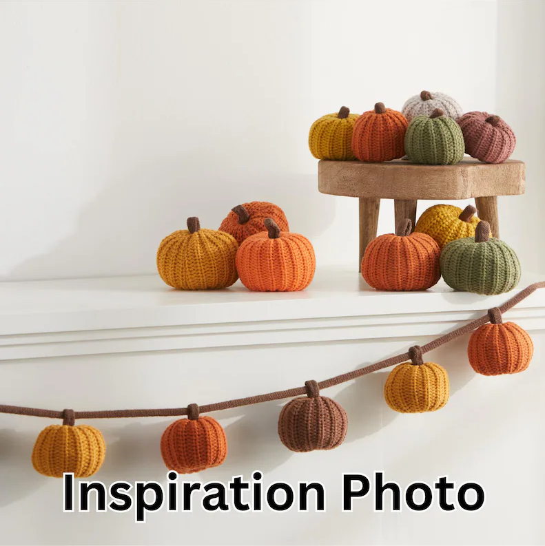 🍁Early Festival 49%OFF🍁 Knit Pumpkins Set of 3