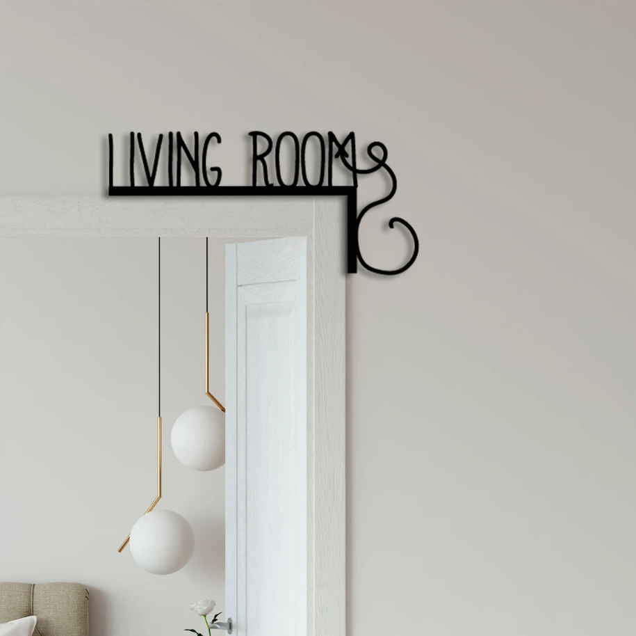 🔥Hot Sale 49%OFF🔥 Door Decor Metal Wall Art