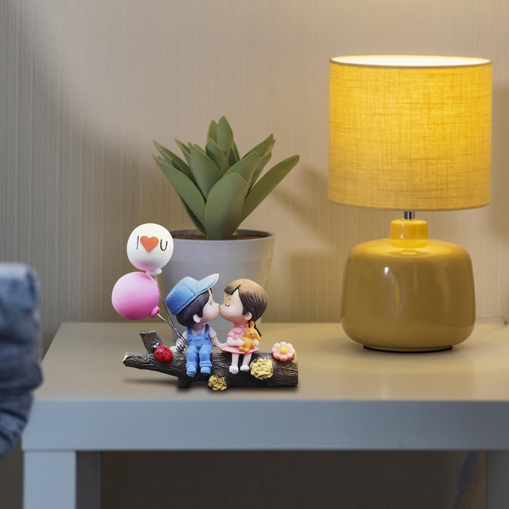 Cute Cartoon Couple Car Dashboard Ornament – Creative Interior Decor & Stylish Automotive Accessory for Men & Women