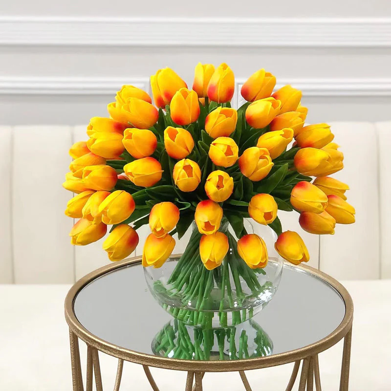 🌷Outdoor Artificial Tulip Flowers - 1 Bundle Of 7 PCS