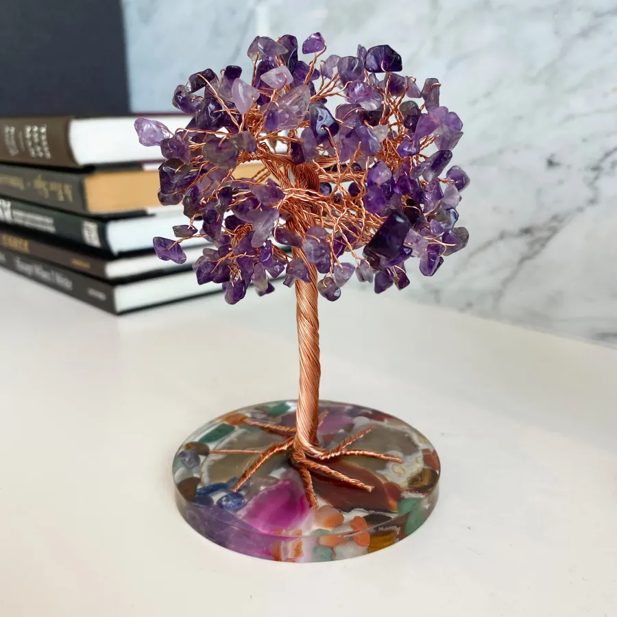 ✨Crystal Tree Amethyst Tree Feng Shui Decor Spiritual Gift