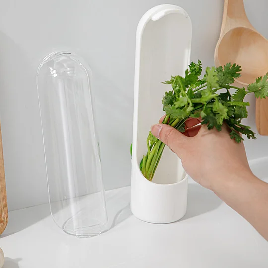 Herb-Preserving Storage Container – Keep Your Herbs Fresh for Longer