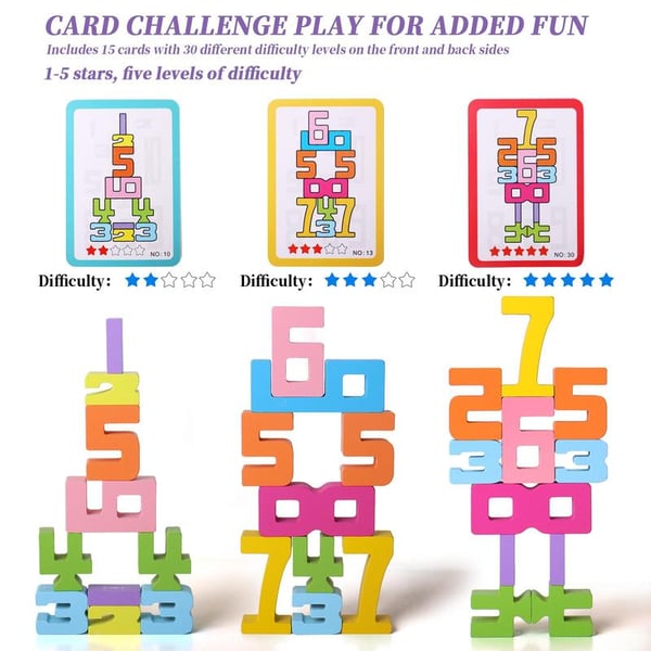 Montessori-Inspired Wooden Number Blocks – Unlock Your Child’s Potential!