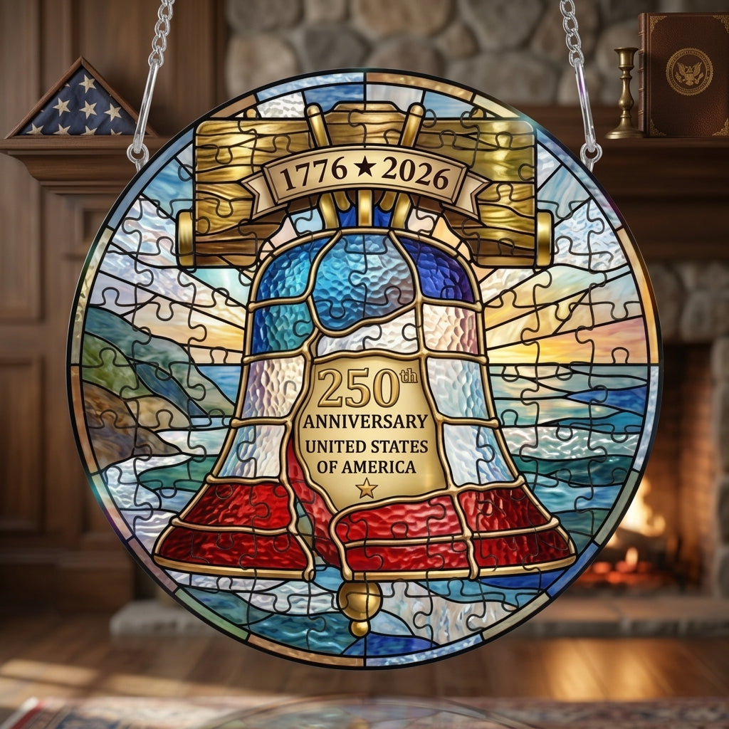 🔥LAST DAY 50% OFF🔥 - 250th Anniversary United States Stained Glass Puzzle