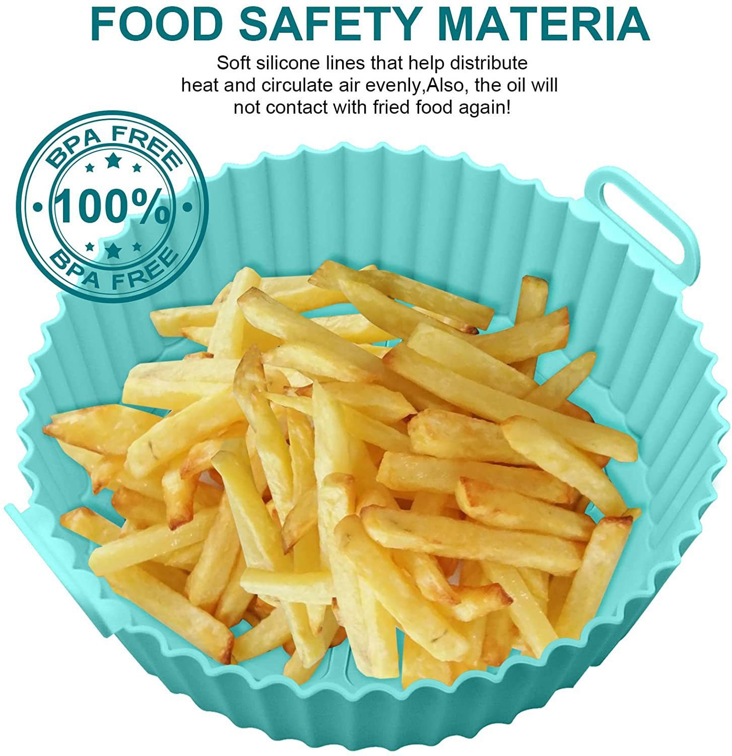 🍟Air Fryer Silicone Baking Tray