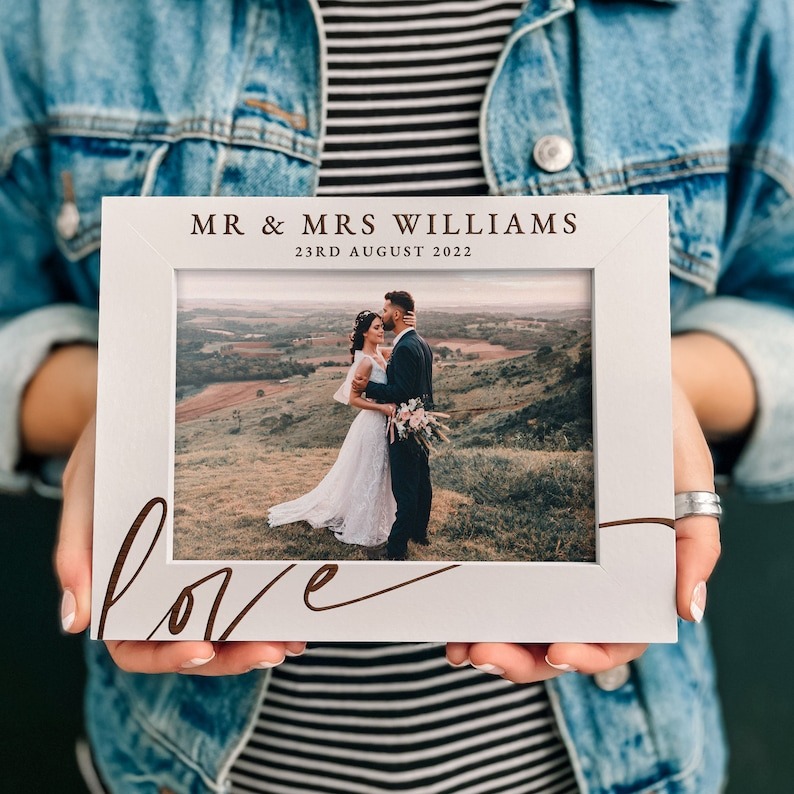 Personalized commemorative photo frame🥰