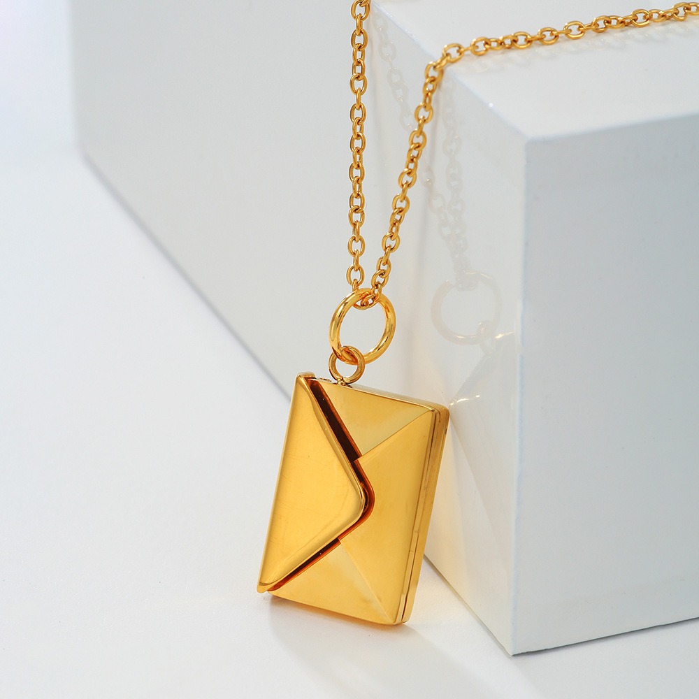 💌Envelope Necklace