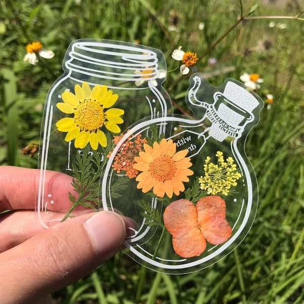 🌸Dried Flower Bookmarks Set (20 pcs)