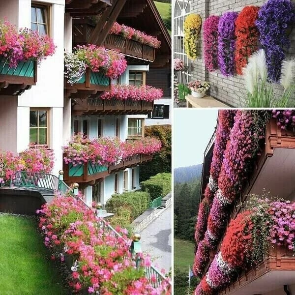 🔥Last Day 50% OFF - 🌺🌷Vivid Artificial Hanging Orchid Bunch