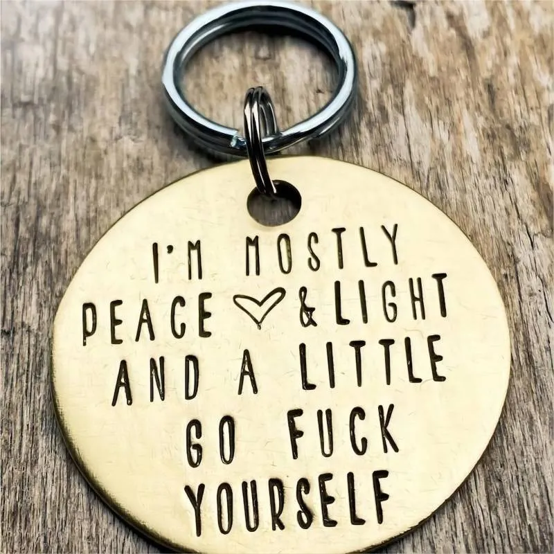✨Funny Engraved Keychain - 🔥Buy 3 Get 1 Free🔥