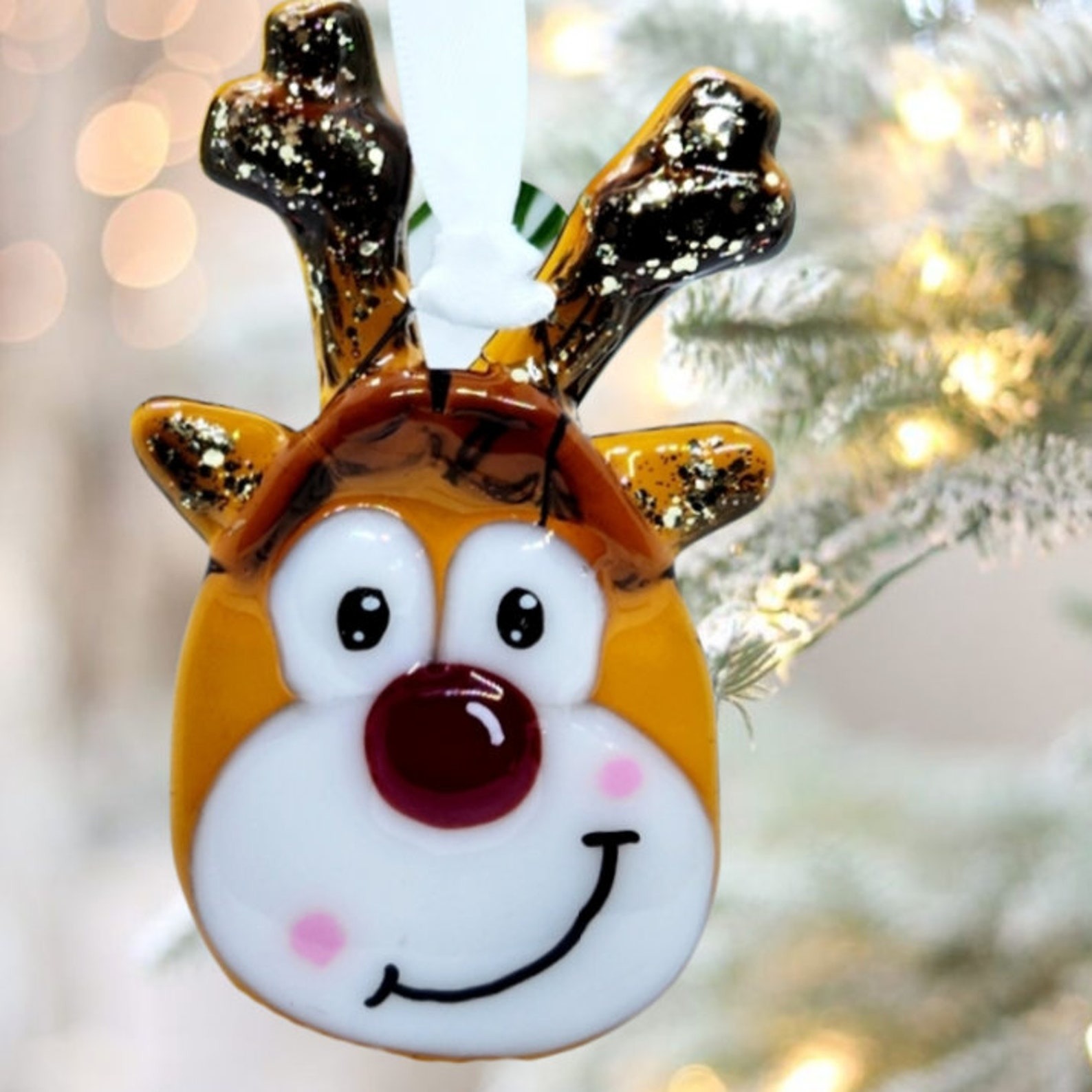 Christmas Fusing Glass Ornaments