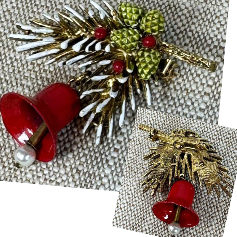 🎄Vintage Christmas Brooch🔗