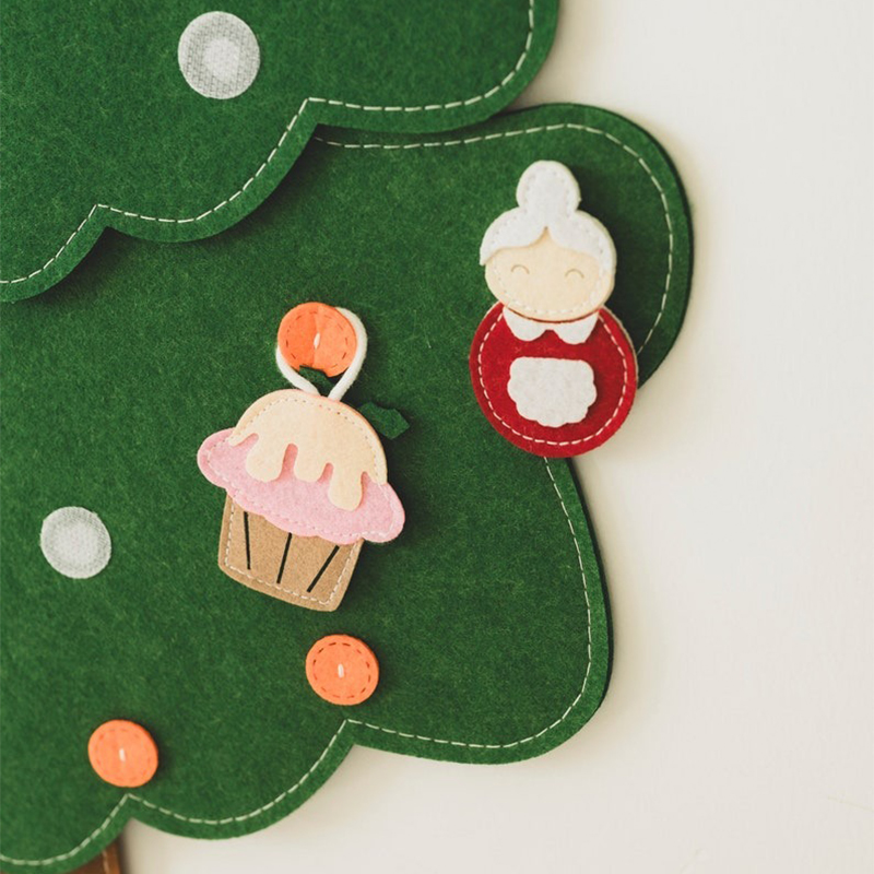 🎄Christmas tree & Advent Calendar felt handmade📆