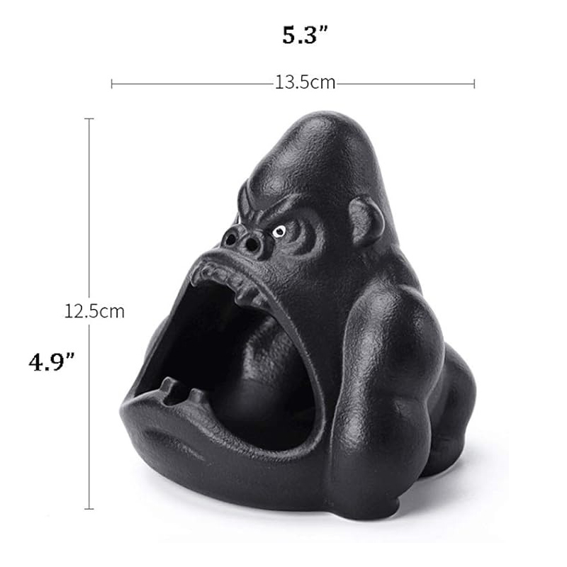 🦍Cartoon Big Mouth Gorilla Ashtray🔥