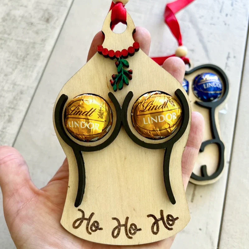 Funny Couples Christmas Ornament🤣