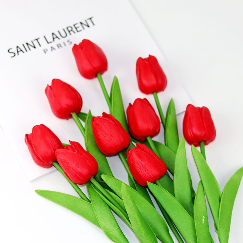 ✨Special Price💥Lifelike Artificial Tulips Flowers (5 pcs)💐