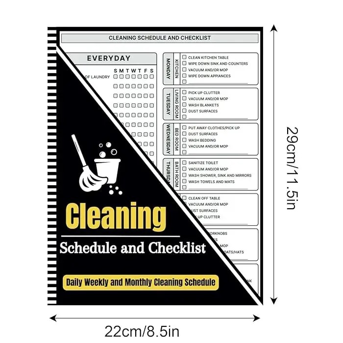📔Bill Payment Management, Cleaning Schedule Manual