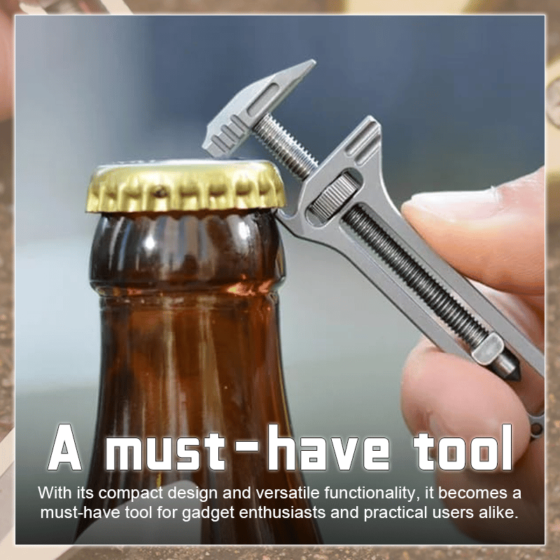 🔧 Compact Titanium Multitool