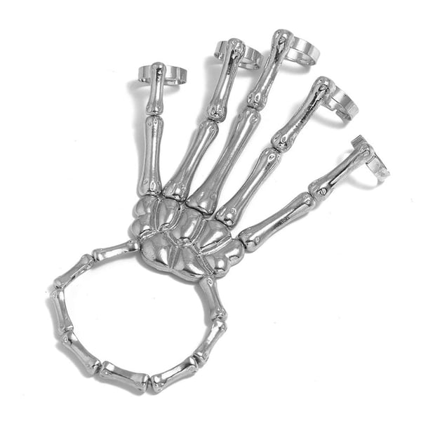 Skull Skeleton Hand Bracelet