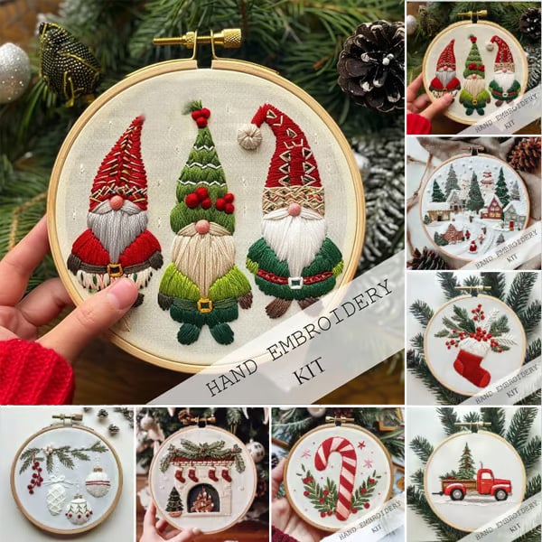 🔥LAST DAY PROMOTION 49% OFF 🔥 - 🎄Christmas Embroidery KIT