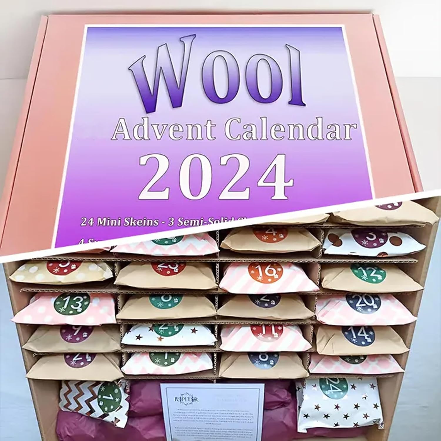 50% NOW - 2024 The Yarn Advent Calendar